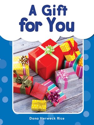 cover image of A Gift for You Read-along ebook